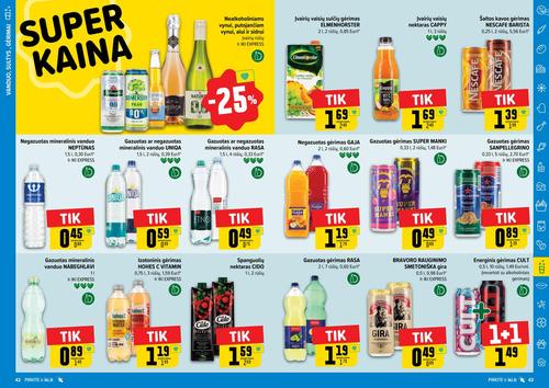 IKI akcijų leidinys "IKI Kaininis leidinys Nr. 33" nuo rugpjūčio 11 d.