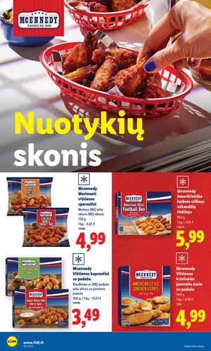 LIDL maisto akcijų leidinys nuo vasario 2 d.