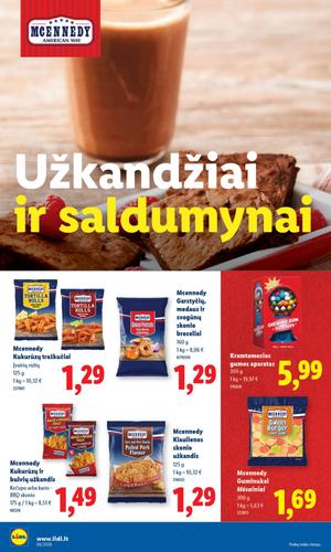 LIDL maisto akcijų leidinys nuo vasario 2 d.
