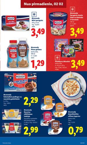 LIDL maisto akcijų leidinys nuo vasario 2 d.