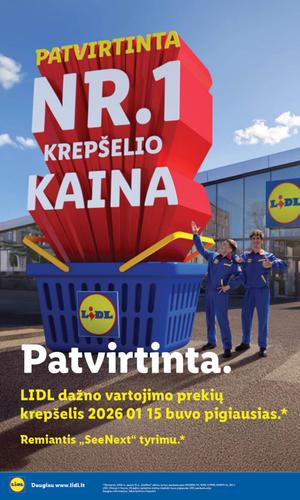 LIDL maisto akcijų leidinys nuo vasario 2 d.