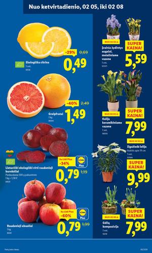 LIDL maisto akcijų leidinys nuo vasario 2 d.