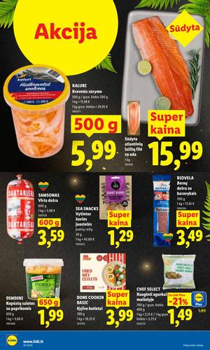 LIDL maisto akcijų leidinys nuo birželio 22 d.