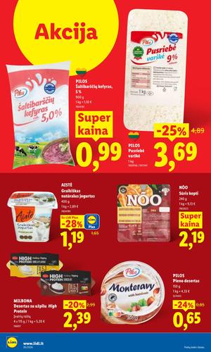 LIDL maisto akcijų leidinys nuo birželio 22 d.