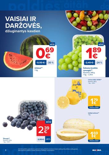 MAXIMA akcijų leidinys Nr. 28 nuo liepos 7 d.