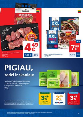 MAXIMA akcijų leidinys Nr. 28 nuo liepos 7 d.