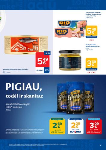 MAXIMA akcijų leidinys Nr. 28 nuo liepos 7 d.