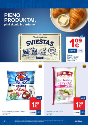 MAXIMA akcijų leidinys Nr. 28 nuo liepos 7 d.