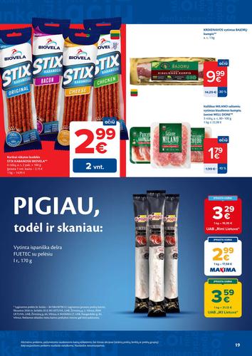 MAXIMA akcijų leidinys Nr. 28 nuo liepos 7 d.