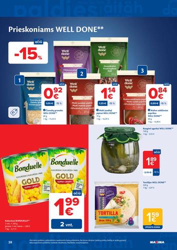 MAXIMA akcijų leidinys Nr. 28 nuo liepos 7 d.