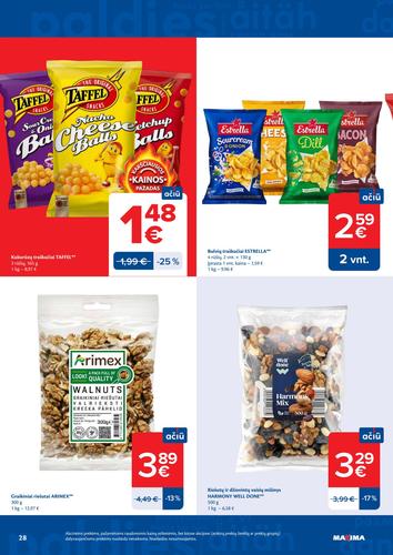MAXIMA akcijų leidinys Nr. 28 nuo liepos 7 d.