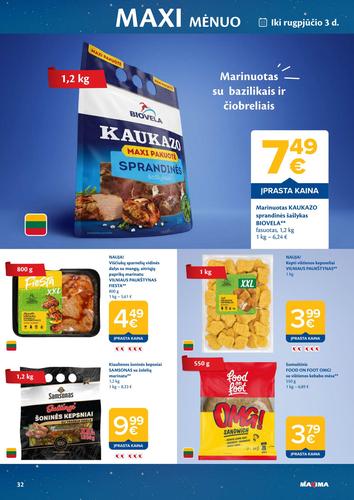 MAXIMA akcijų leidinys Nr. 28 nuo liepos 7 d.