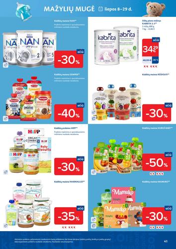 MAXIMA akcijų leidinys Nr. 28 nuo liepos 7 d.
