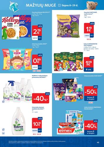 MAXIMA akcijų leidinys Nr. 28 nuo liepos 7 d.