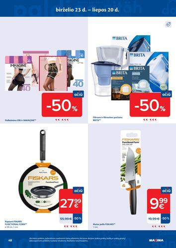 MAXIMA akcijų leidinys Nr. 28 nuo liepos 7 d.