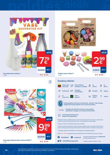 MAXIMA akcijų leidinys Nr. 28 nuo liepos 7 d.