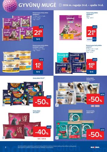 MAXIMA akcijų leidinys Nr. 39 nuo rugsėjo 22 d.