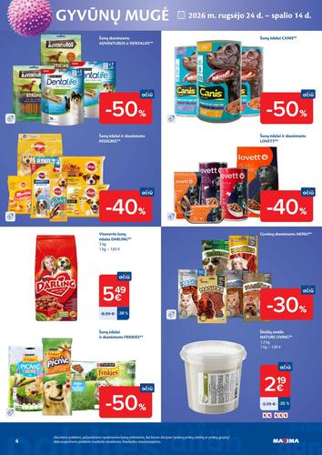 MAXIMA akcijų leidinys Nr. 39 nuo rugsėjo 22 d.