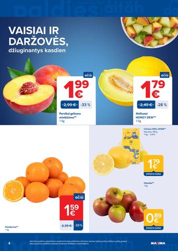 MAXIMA akcijų leidinys Nr. 39 nuo rugsėjo 22 d.