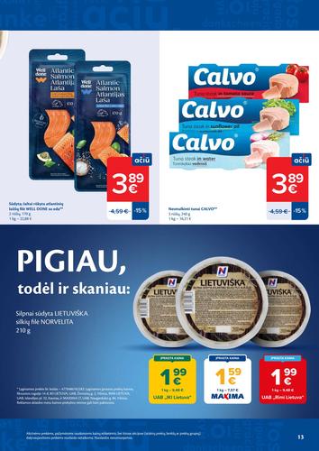 MAXIMA akcijų leidinys Nr. 39 nuo rugsėjo 22 d.