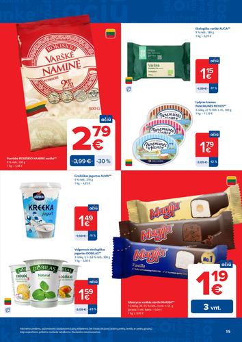MAXIMA akcijų leidinys Nr. 39 nuo rugsėjo 22 d.