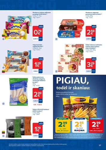 MAXIMA akcijų leidinys Nr. 39 nuo rugsėjo 22 d.