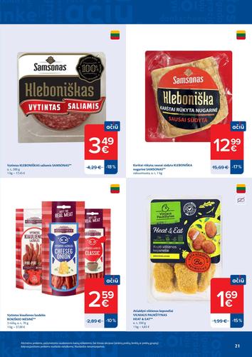 MAXIMA akcijų leidinys Nr. 39 nuo rugsėjo 22 d.