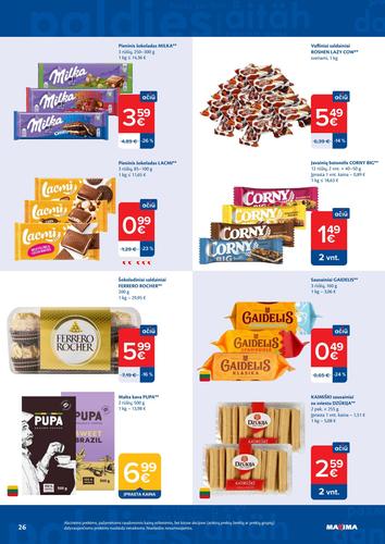 MAXIMA akcijų leidinys Nr. 39 nuo rugsėjo 22 d.