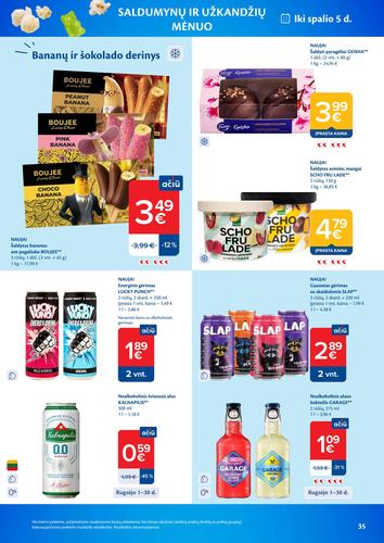 MAXIMA akcijų leidinys Nr. 39 nuo rugsėjo 22 d.