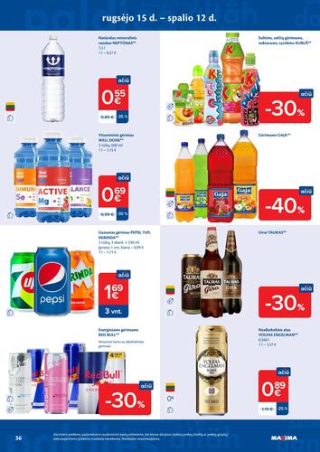 MAXIMA akcijų leidinys Nr. 39 nuo rugsėjo 22 d.