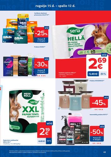 MAXIMA akcijų leidinys Nr. 39 nuo rugsėjo 22 d.