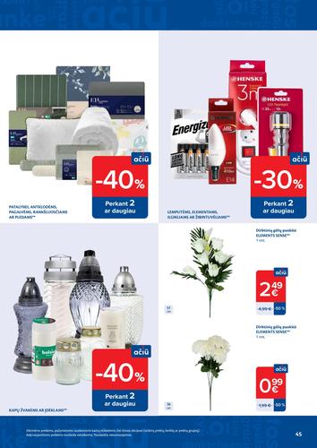 MAXIMA akcijų leidinys Nr. 39 nuo rugsėjo 22 d.