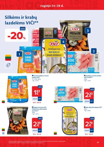 MAXIMA akcijų leidinys Nr. 39 nuo rugsėjo 22 d.