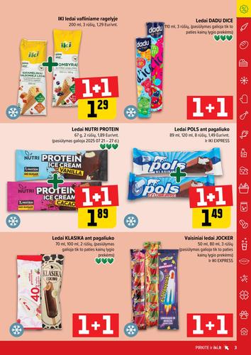 IKI akcijų leidinys "Daugiau yra pigiau Nr. 30" nuo liepos 21 d.