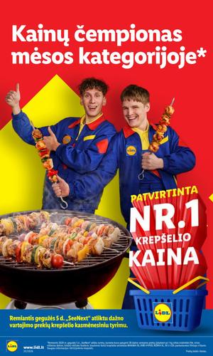 LIDL maisto akcijų leidinys nuo birželio 8 d.
