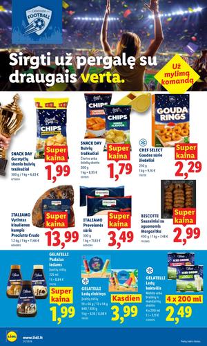 LIDL maisto akcijų leidinys nuo birželio 8 d.