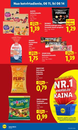 LIDL maisto akcijų leidinys nuo birželio 8 d.