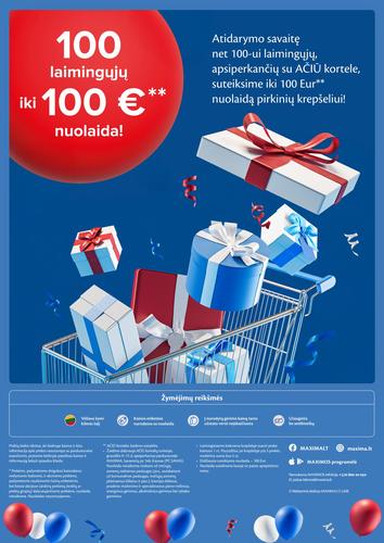 MAXIMA akcijų leidinys "Ypatingi atidarymo pasiūlymai naujoje parduotuvėje Savanorių pr. 346, Kaune (PC SAVAS)" nuo gruodžio 9 d.