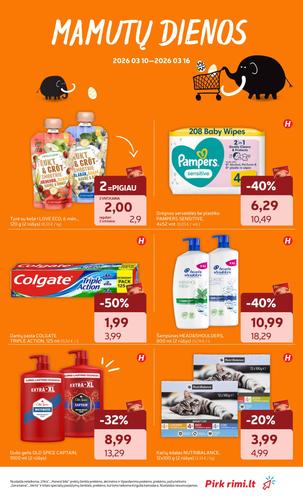 RIMI akcijų leidinys Nr. 11 nuo kovo 10 d.