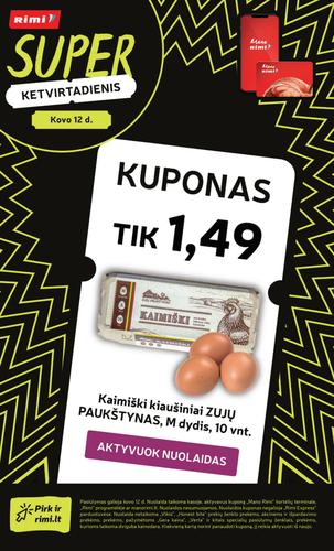 RIMI akcijų leidinys Nr. 11 nuo kovo 10 d.