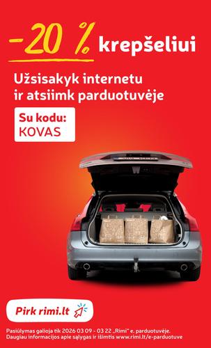 RIMI akcijų leidinys Nr. 11 nuo kovo 10 d.