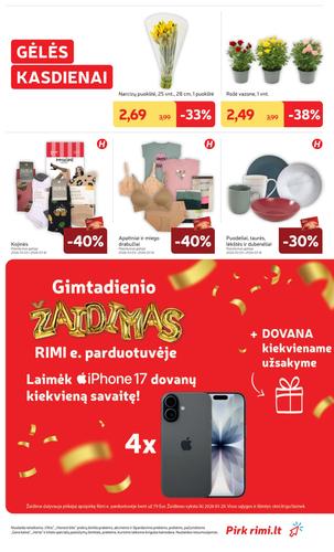 RIMI akcijų leidinys Nr. 11 nuo kovo 10 d.