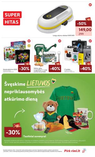 RIMI akcijų leidinys Nr. 11 nuo kovo 10 d.