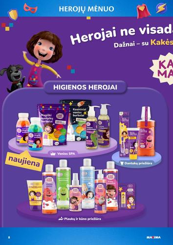 MAXIMA akcijų leidinys "HEROJŲ MĖNUO" nuo birželio 9 d.