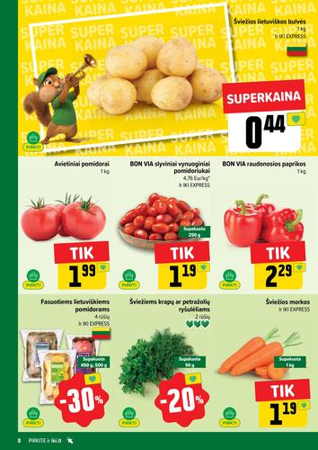IKI akcijų leidinys Nr. 33 nuo rugpjūčio 10 d.