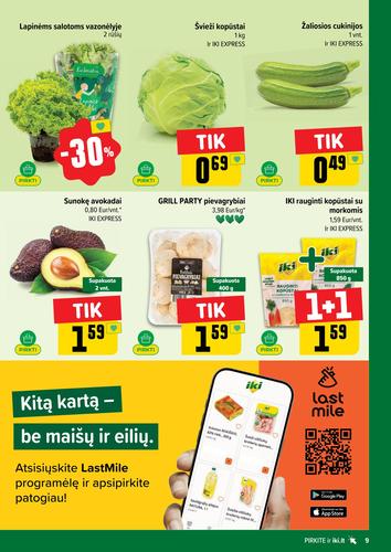 IKI akcijų leidinys Nr. 33 nuo rugpjūčio 10 d.