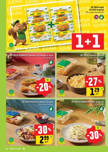 IKI akcijų leidinys Nr. 33 nuo rugpjūčio 10 d.