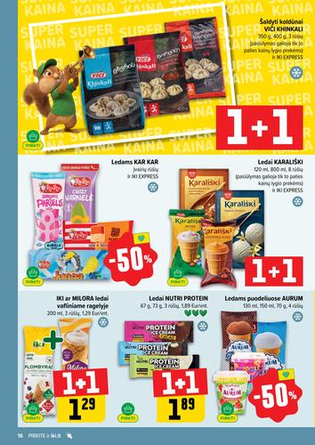 IKI akcijų leidinys Nr. 33 nuo rugpjūčio 10 d.