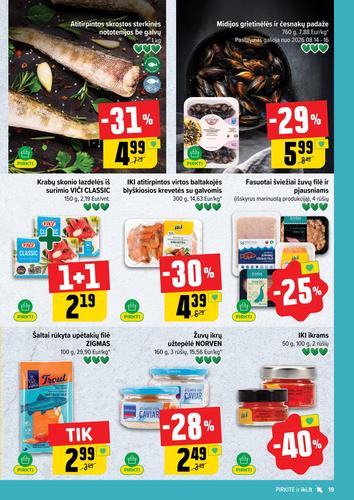 IKI akcijų leidinys Nr. 33 nuo rugpjūčio 10 d.