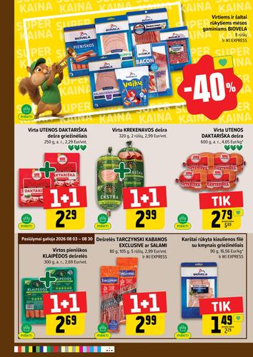 IKI akcijų leidinys Nr. 33 nuo rugpjūčio 10 d.